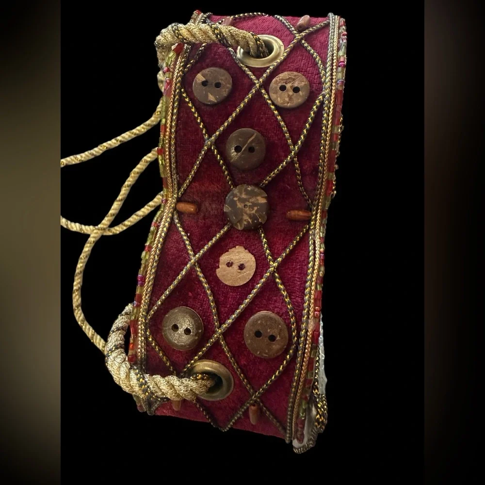 Mary Francis Beaded  Zoo Box Crossbody Purse Rare HTF Adorable Unique Designer - Picture 3 of 6